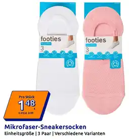 Action Mikrofaser-Sneakersocken Angebot