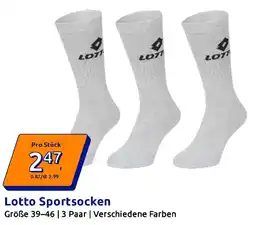 Action Lotto Sportsocken Angebot