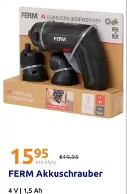 Action FERM Akkuschrauber Angebot