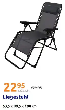 Action Liegestuhl Angebot
