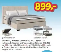 Möbelix Boxbett Angebot