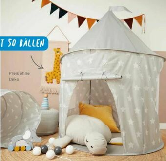 Sternchen Pop-Up Spielzelt