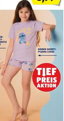 Hofer Kinder-Shorty-Pyjama Lizenz Angebot
