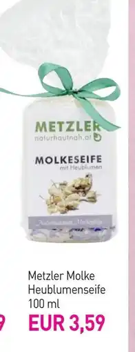 Sutterlüty Metzler Molke Heublumenseife Angebot