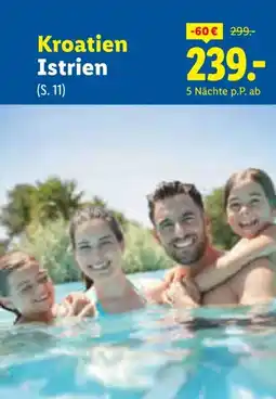 Lidl Reisen Kroatien Istrien Angebot