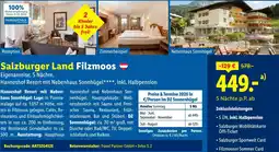 Lidl Reisen Salzburger Land Filzmoos Angebot