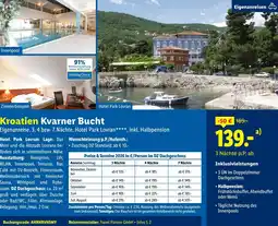 Lidl Reisen Kroatien Kvarner Bucht Angebot