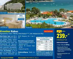 Lidl Reisen Kroatien Rabac Angebot