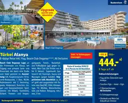 Lidl Reisen Türkei Alanya Angebot