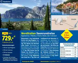 Lidl Reisen Norditalien Seenrundreise Angebot