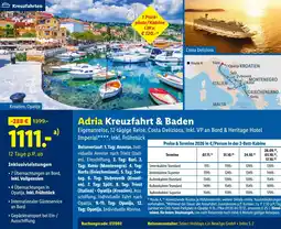 Lidl Reisen Adria Kreuzfahrt & Baden Angebot