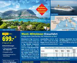 Lidl Reisen Westl. Mittelmeer Kreuzfahrt Angebot