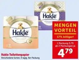 Interspar Hakle Toilettenpapier Angebot