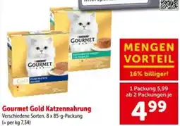 Interspar Gourmet Gold Katzennahrung Angebot