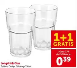 Interspar Longdrink Glas Angebot