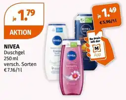 Müller Nivea duschgel Angebot