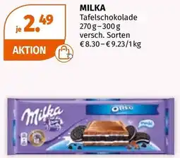 Müller Milka Tafelschokolade Angebot