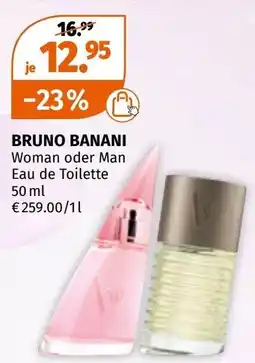 Müller Bruno banani woman oder man eau de toilette Angebot
