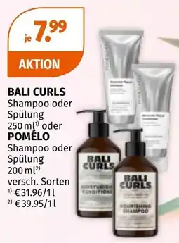 Müller Bali curls shampoo oder spülung oder pomélo shampoo oder spülung Angebot