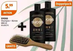 Müller Syoss shampoo +bürste Angebot