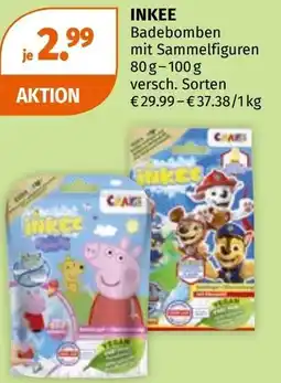 Müller Inkee badebomben mit sammelfiguren Angebot
