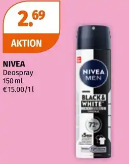 Müller NIVEA Deospray Angebot