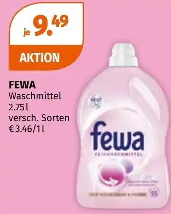 Müller FEWA Waschmittel Angebot
