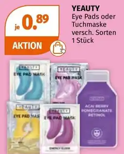 Müller YEAUTY Eye Pads oder Tuchmaske Angebot