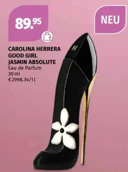 Müller Carolina herrera good girl jasmin absolute eau de parfum Angebot