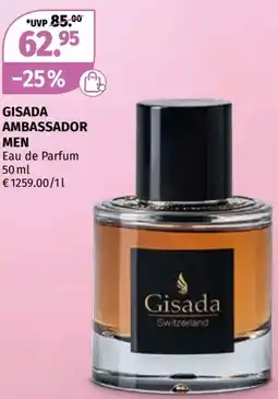 Müller Gisada ambassador men eau de parfum Angebot