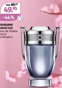 Müller Rabanne invictus eau de toilette Angebot
