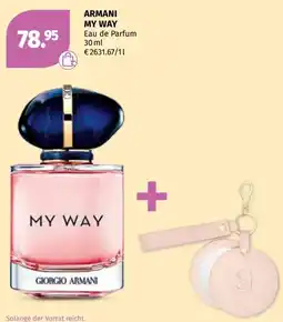Müller Armani my way eau de parfum Angebot