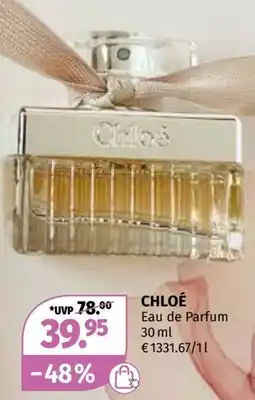 Müller Chloé eau de parfum Angebot