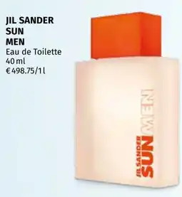Müller Jil sander sun men eau de toilette Angebot