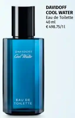 Müller Davidoff cool water eau de toilette Angebot