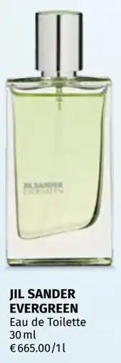 Müller Jil sander evergreen eau de toilette Angebot