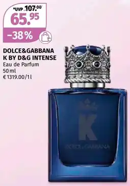 Müller Dolce&gabbana k by d&g intense Eau de Parfum Angebot