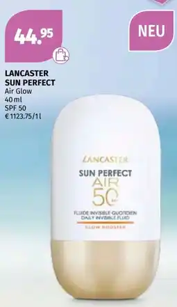 Müller Lancaster sun perfect air glow spf 50 Angebot