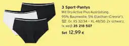 Tchibo Eduscho 3 Sport-Pantys Angebot