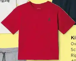 Tchibo Eduscho Kinder-Heavy-T-Shirt mit überschnittenen Schultern Angebot
