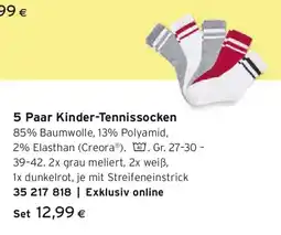 Tchibo Eduscho 5 paar kinder-tennissocken Angebot