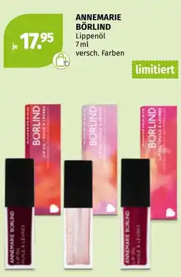 Müller Annemarie borlind Lippenöl Angebot