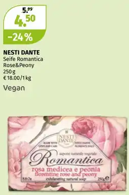 Müller Nesti dante seife romantica rose&peony Angebot