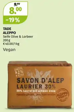 Müller Tade aleppo Seife Olive & Lorbeer Angebot