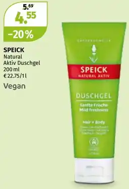Müller Speick natural aktiv duschgel Angebot