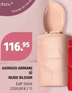 Müller Giorgio armani sì nude bloom Angebot