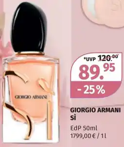 Müller Giorgio armani sì Angebot