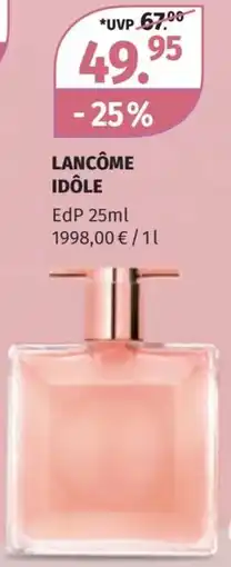 Müller Lancôme idôle Angebot