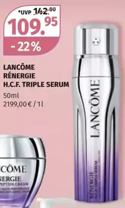 Müller Lancôme rénergie h.c.f. triple serum Angebot