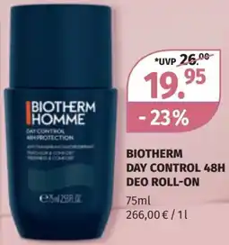 Müller Biotherm day control 48h deo roll-on Angebot
